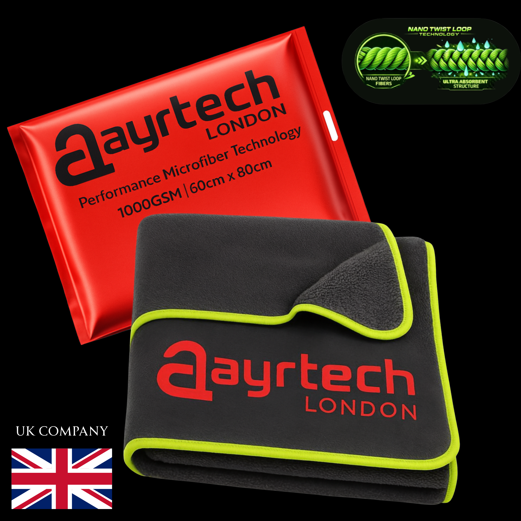 aayrtech Premium Microfiber Towel